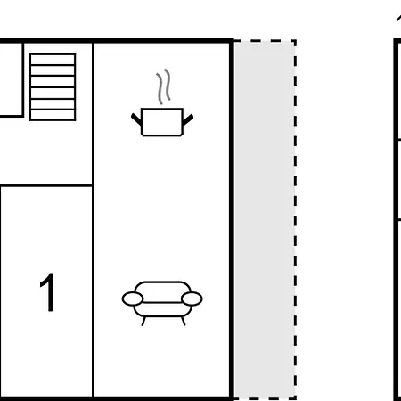 Two-bedroom In 펜션